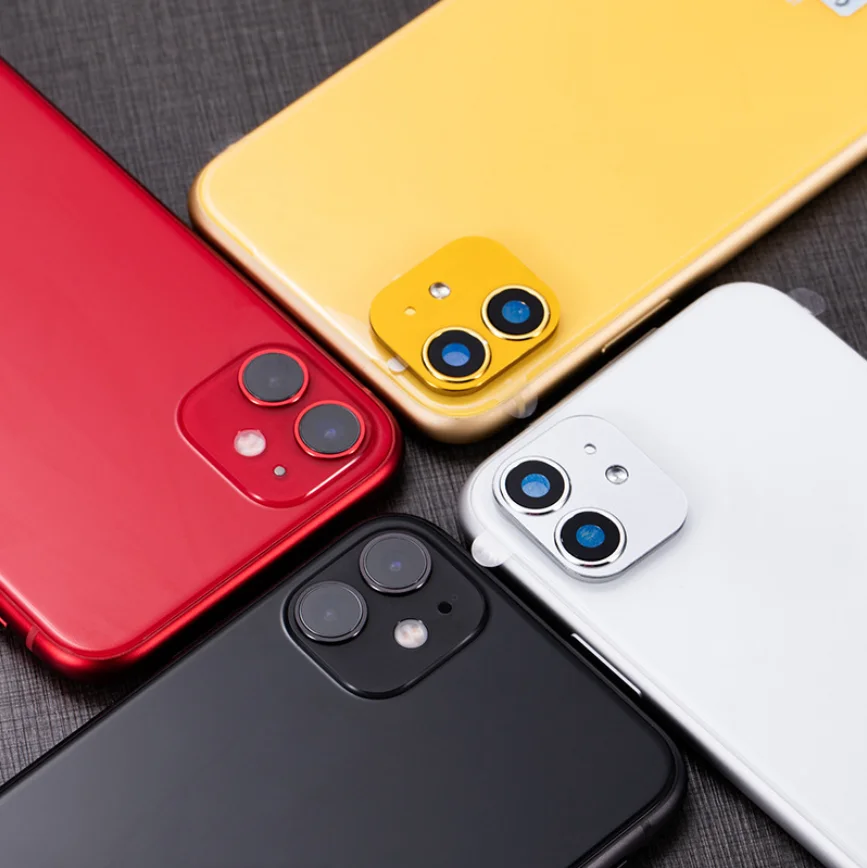 For iPhone XR Seconds Change to 11 for Apple Lens Sticker Modified Camera Cover Titanium Alloy | Мобильные телефоны и
