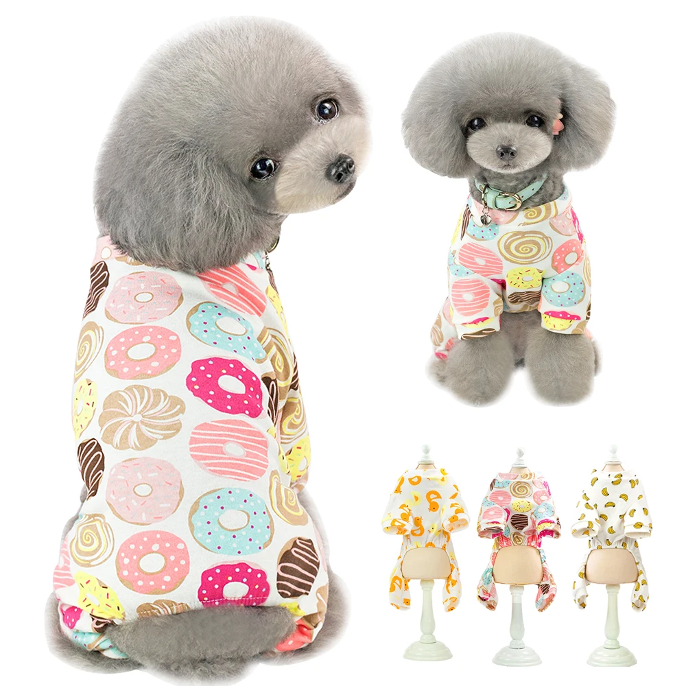 Милая маленькая собачка одежда милая комбинезон для собаки Пижама маленьких