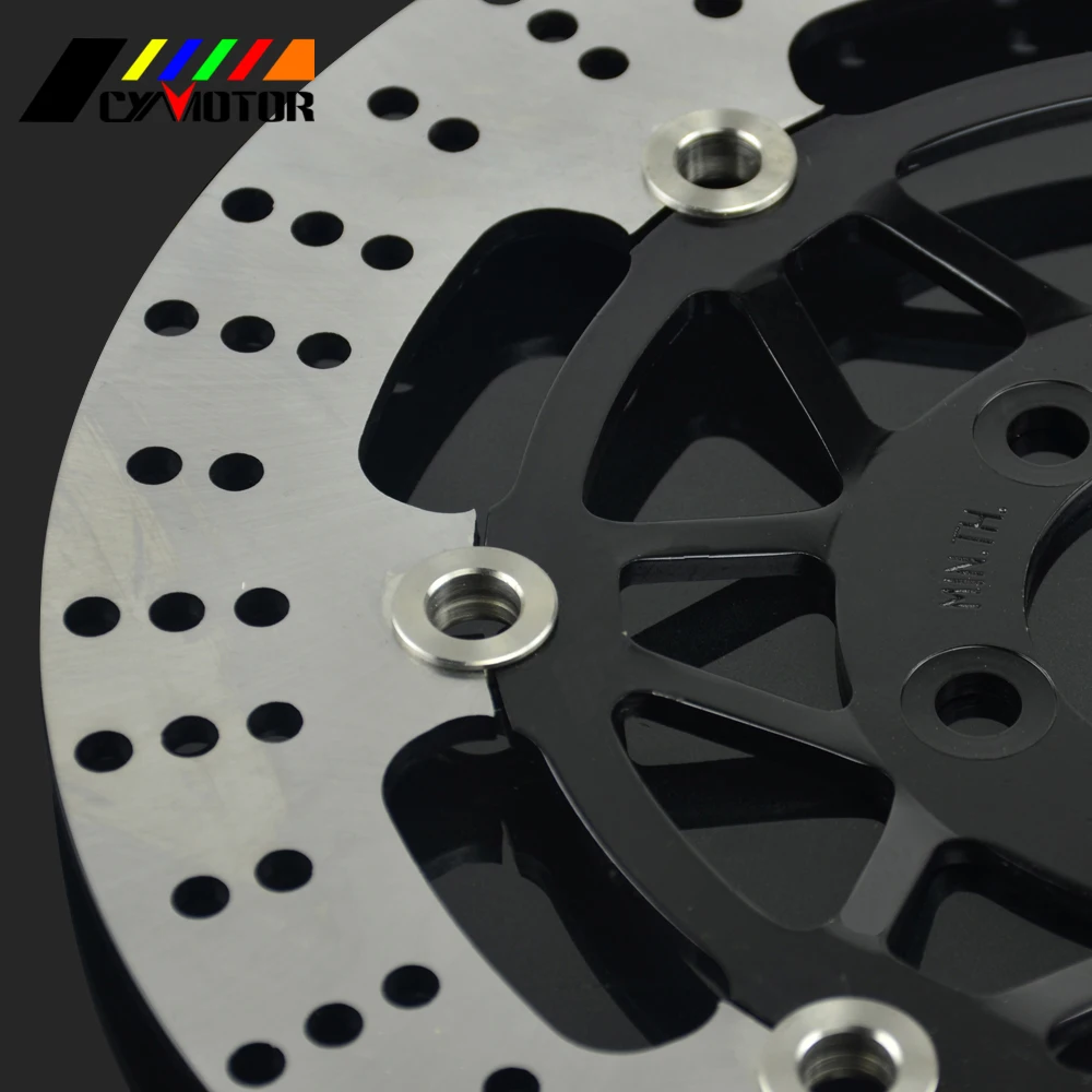 2 шт. мотоциклетные плавающие тормозные диски ротор для KAWASAKI KR250 ZXR250 ZRX400 ZZR400 ZXR400 ZX6R