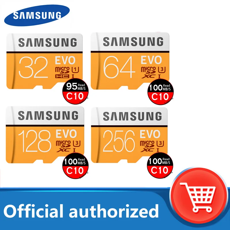 SAMSUNG EVO plus карта памяти Micro SD класс 10 128 ГБ 32 ГБ|Карты памяти| |