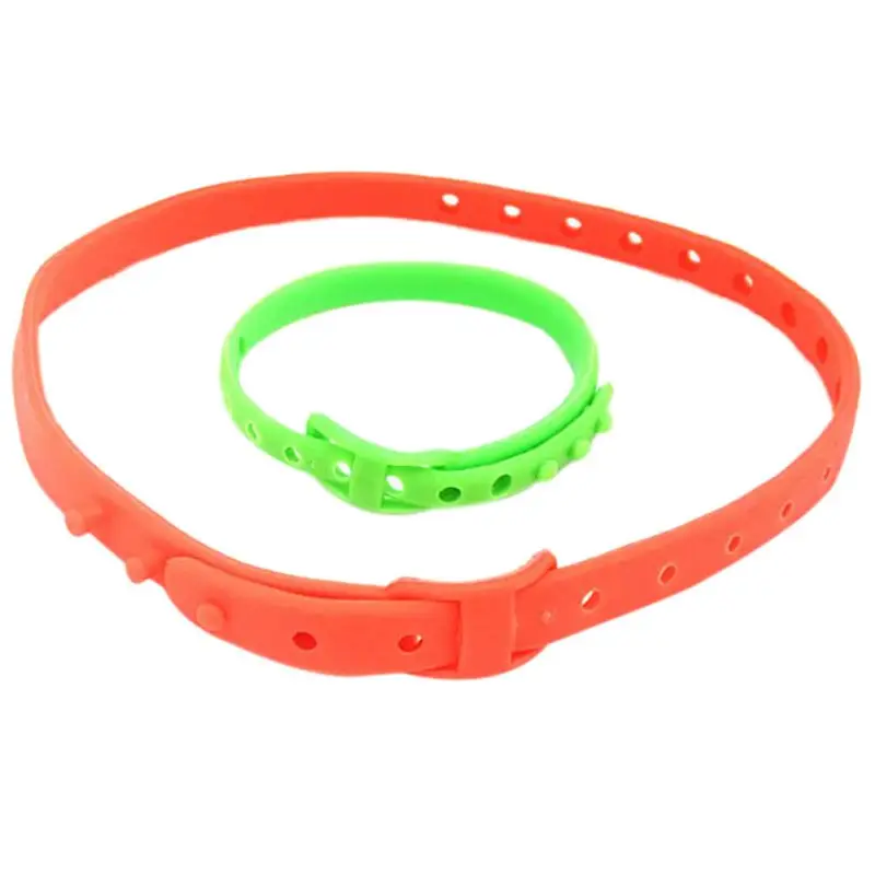 Сплошное кольцо для домашних животных ошейник собак кошек флис защиты от блох