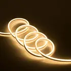 Светодиодная неоновая гибкая трубка 1 м, 2 м, 3 м, 4 м, 5 м, 220 В переменного тока, SMD2835, гибкая неоновая полоса света RGBкрасныйзеленыйсиний с адаптером для ЕС, нарусветильник