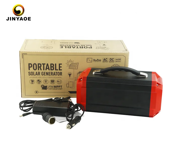 

Portable Solar Charger Power Bank 444wh Solar Power Station with Light