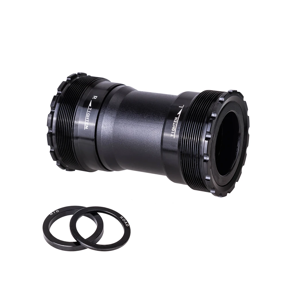 

MTB Road Bike T47 Bottom Bracket 24 Bicycle Crankset DUB 29 30mm Sealed Bearing Thread 47 68 73mm Shell 28.99mm Spline Axis