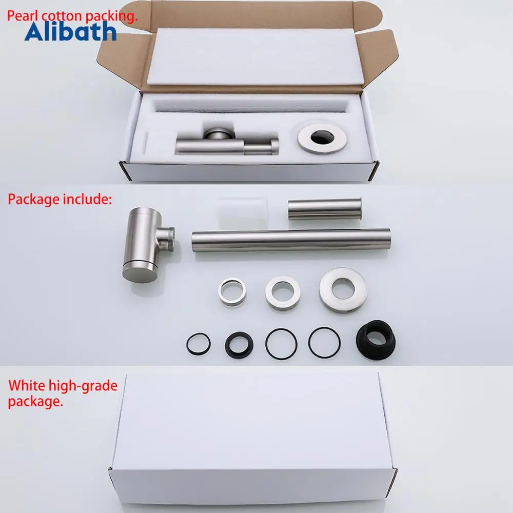 Приманка для бутылок раковины латунная приманка ванной комнаты стоков