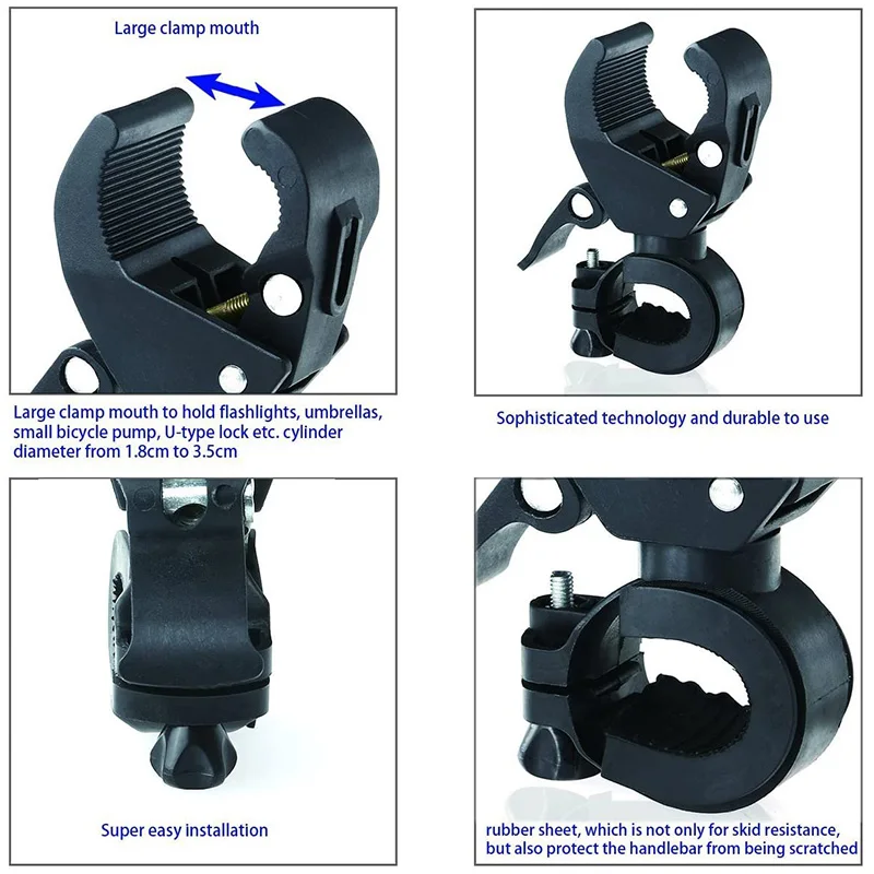 Держатель светильник кронштейн стойка для велосипесветильник ного руля