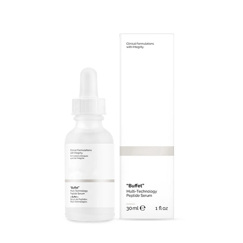 Пептидная Сыворотка для лица с гиалуроновой кислотой против морщин и старения |