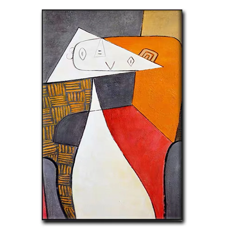 Picasso знаменитые абстрактные картины на холсте современного искусства