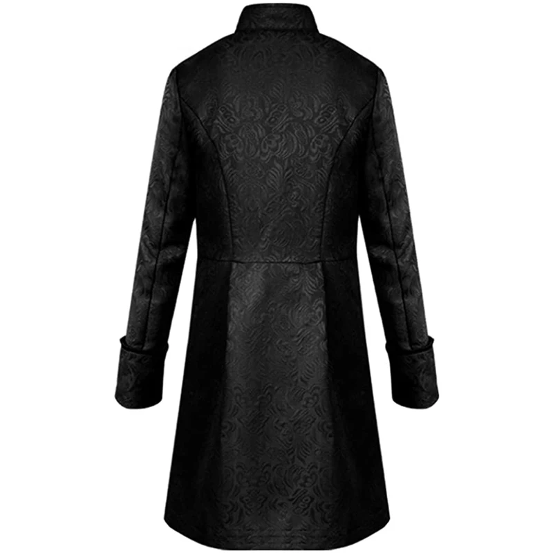 Xxxxl xxxl размера плюс косплей мужской стимпанк винтажная куртка костюм на Хэллоуин