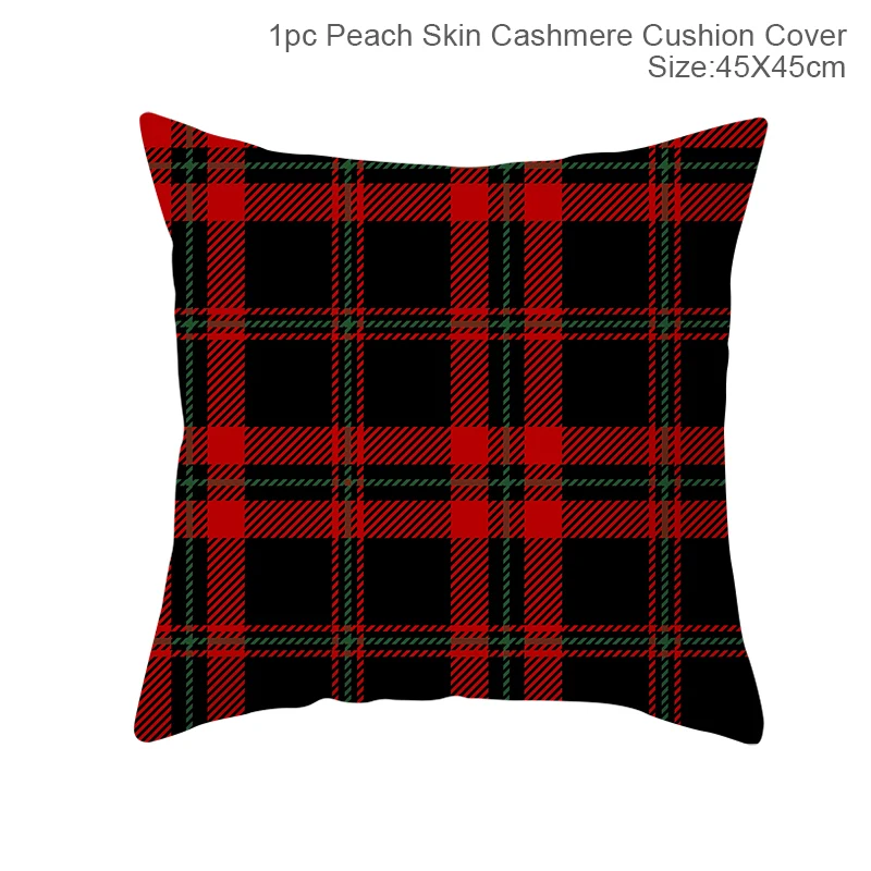 Xmas cushion cover14 Christmas Cushion Covers Merry Christmas Decorations for Home Noel Christmas Gifts Navidad Xmas Cristmas DecorNew Year - Цвет: Xmas cushion cover14