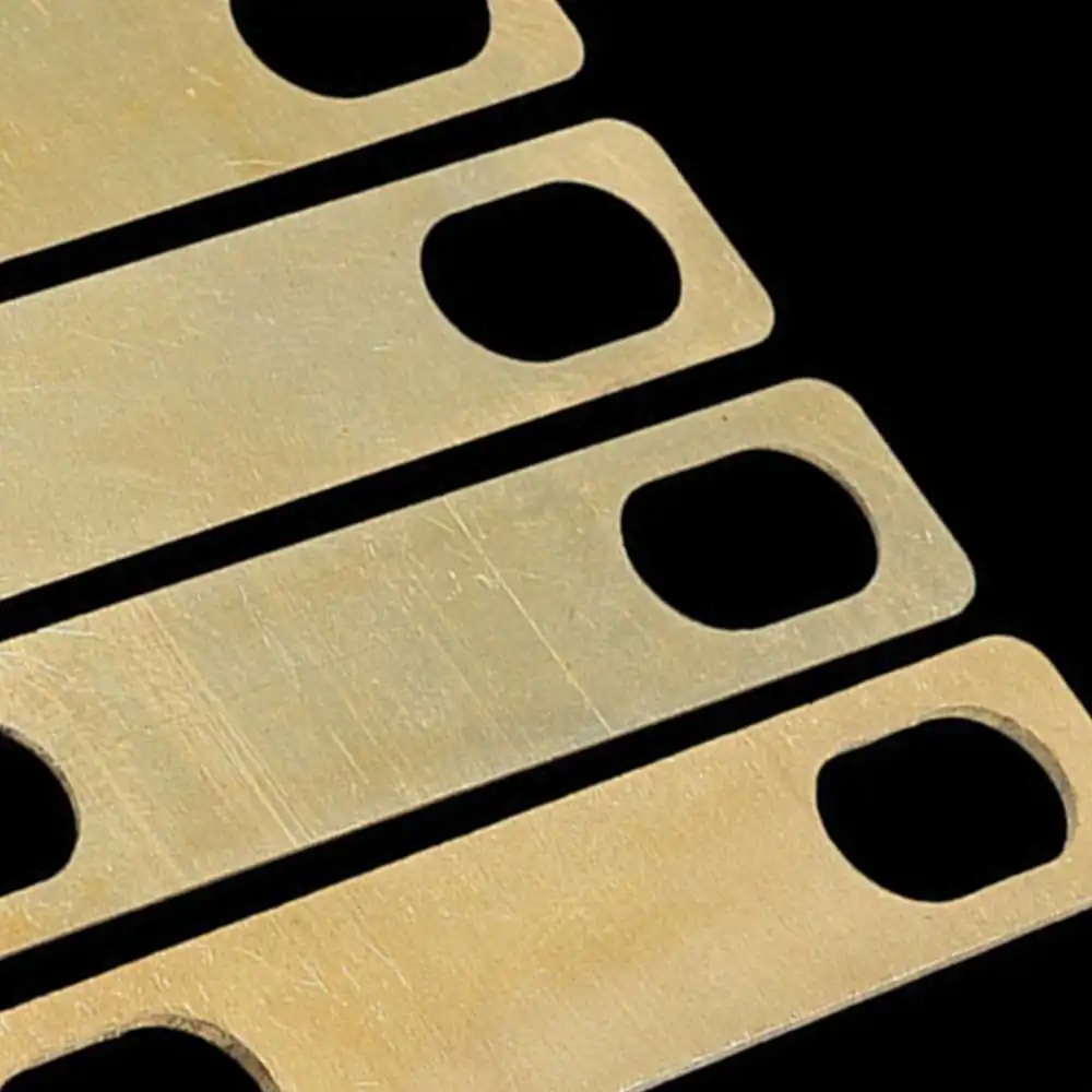 

Professional Neck Shims for Guitar Made of Brass for Bolt-on Neck New 3kit