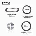 Горные велосипедные аксессуары, горные нижние кронштейны GXP, шайба, волновой Адаптер 0,5 мм K7 GXP 24 22 мм, комплект нижних кронштейнов, аксессуары