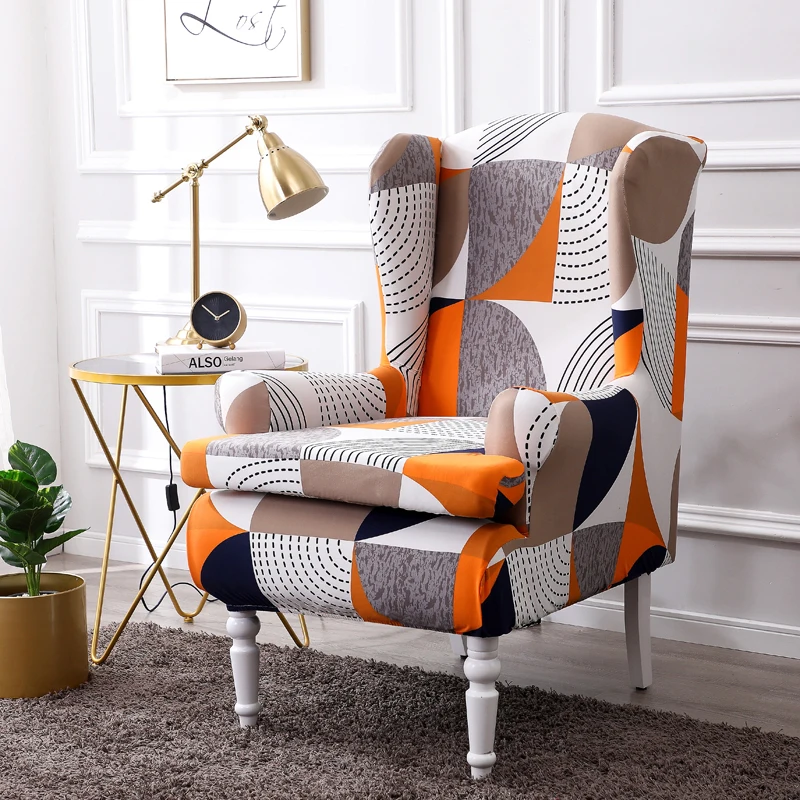 Чехол на спинку дивана эластичный чехол с крыльями тигра | Дом и сад