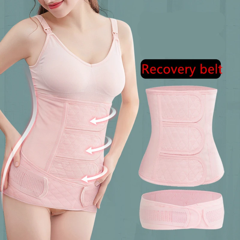 

2pcs/Set Postnatal Bandage Pregnancy Belt Maternity Postpartum Belly Band for Pregnant Women Waist Corset Reducer M269