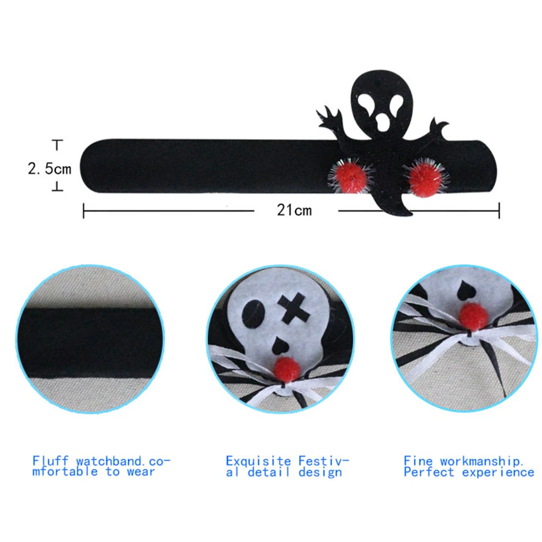 6 девочек комплект Хэллоуин Декор головной убор Форма Головы Обруч карнавал