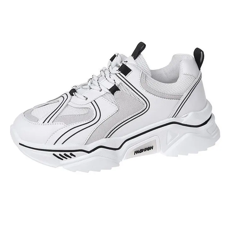 

Summer Sneakers Shoes Women Fashion All-match Platform Sneakers Casual Mesh Shoes Gradient Color Breathable Mesh Shoes