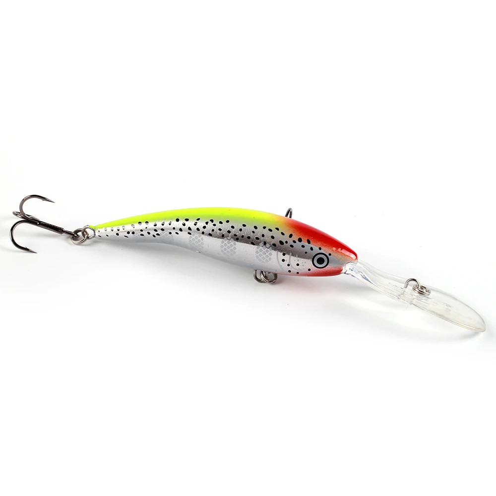 Deep Tail Dancer Super Diving Minnow Lure 105mm 23g 90mm 14.3g 75mm 10g Hard Plastic Wobbler Bait For Trout Bass Pike Fishing