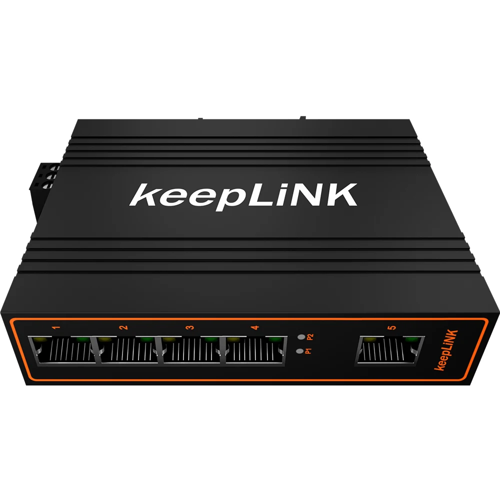 5 портов быстрый Неуправляемый коммутатор Ethernet Netwok для промышленной
