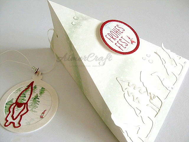 Рождественская серия Elfin металлические режущие штампы трафарет для скрапбукинга