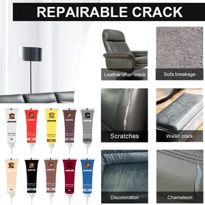 Imported Leather Scratch Repair Paste PU Leather Repair Filler Cream Kit Restores Car For Furniture Car Seats