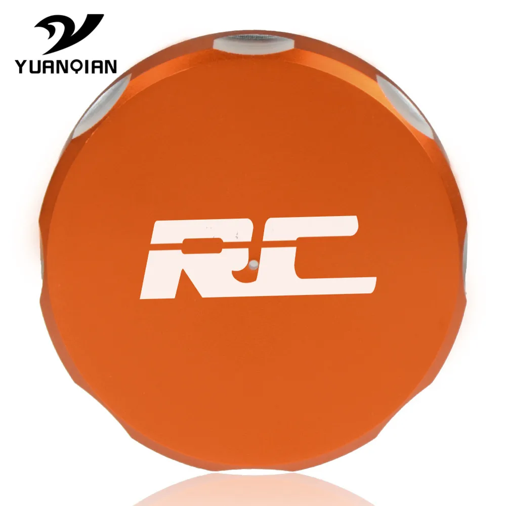 Аксессуары для мотоциклов Алюминиевая Задняя Крышка Резервуара жидкости RC 390 2014