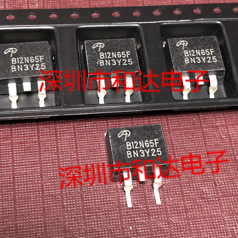 

5 шт. B12N65F AOB12N65F TO-263