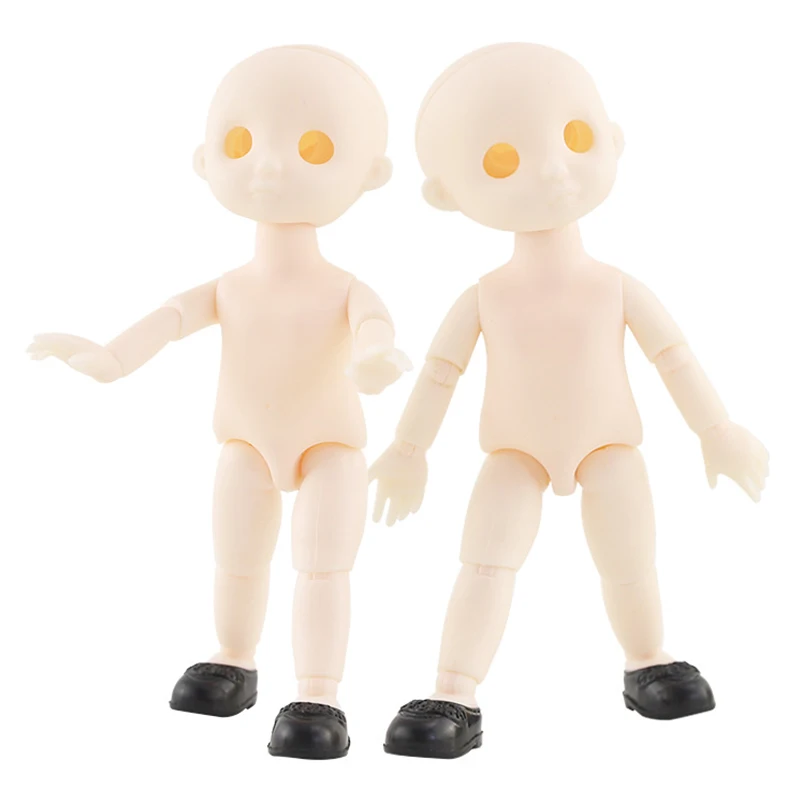Новинка ob11 bjd 16 см 13 подвижные шарнирные куклы игрушки открытая голова с 3D глазами