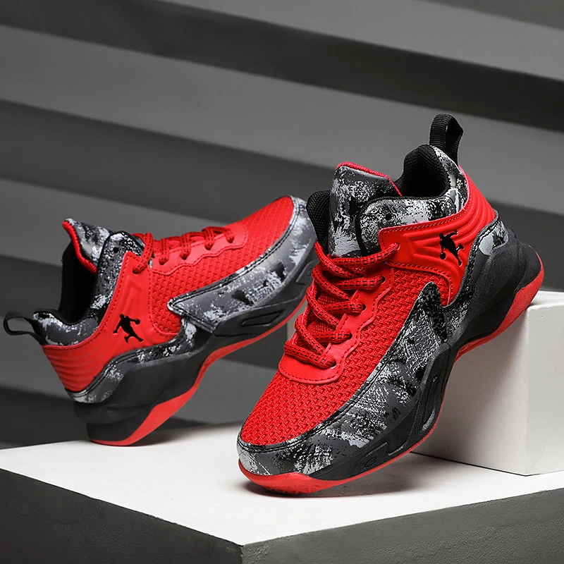 

New Boys Men Basketball Shoes Top Kids Sneakers Casual Children Shoes Outdoor Great Child Sports Shoes Man