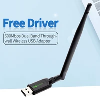 600mbps wireless network card with bluetooth compatible rtl8821 usb wifi adapter dual band dual mode wireless network card