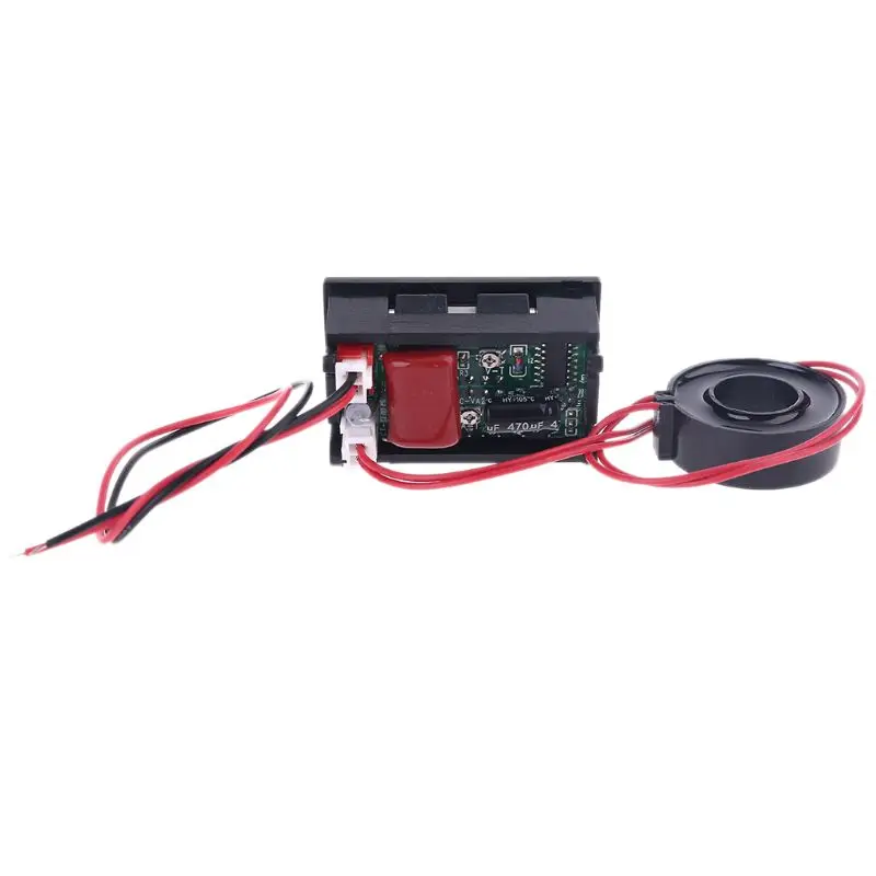 

AC 60-500V Voltmeter Ammeter 0.28" Digital Current Gauge Volt Meter LCD Display with Current Transformer 10A 50A 100A Wholesale