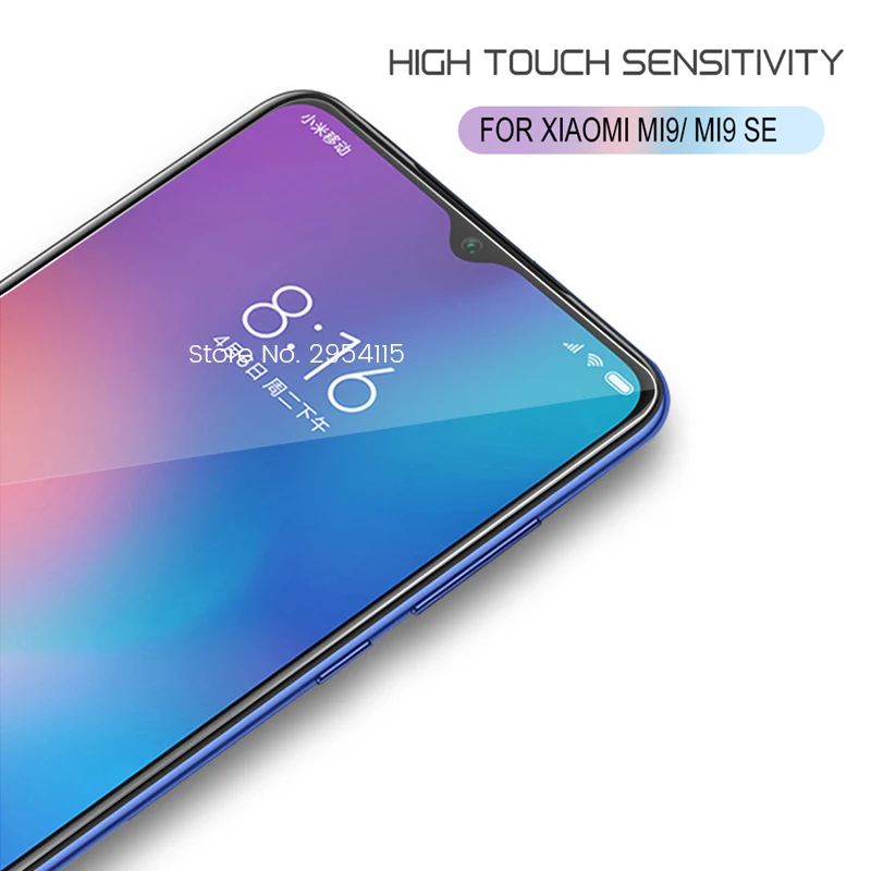 2 шт. закаленное стекло для защиты экрана xiaomi mi 9 lite безопасные очки light 9se 9t pro mi9se mi9
