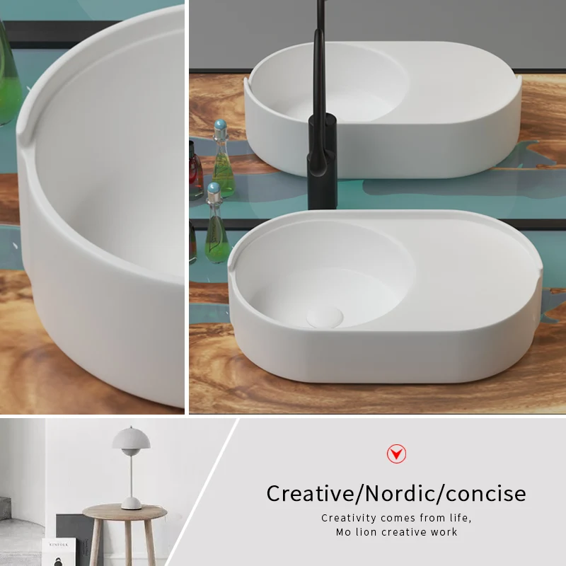 Раковина керамическая для ванной комнаты раковина умывания в современном стиле