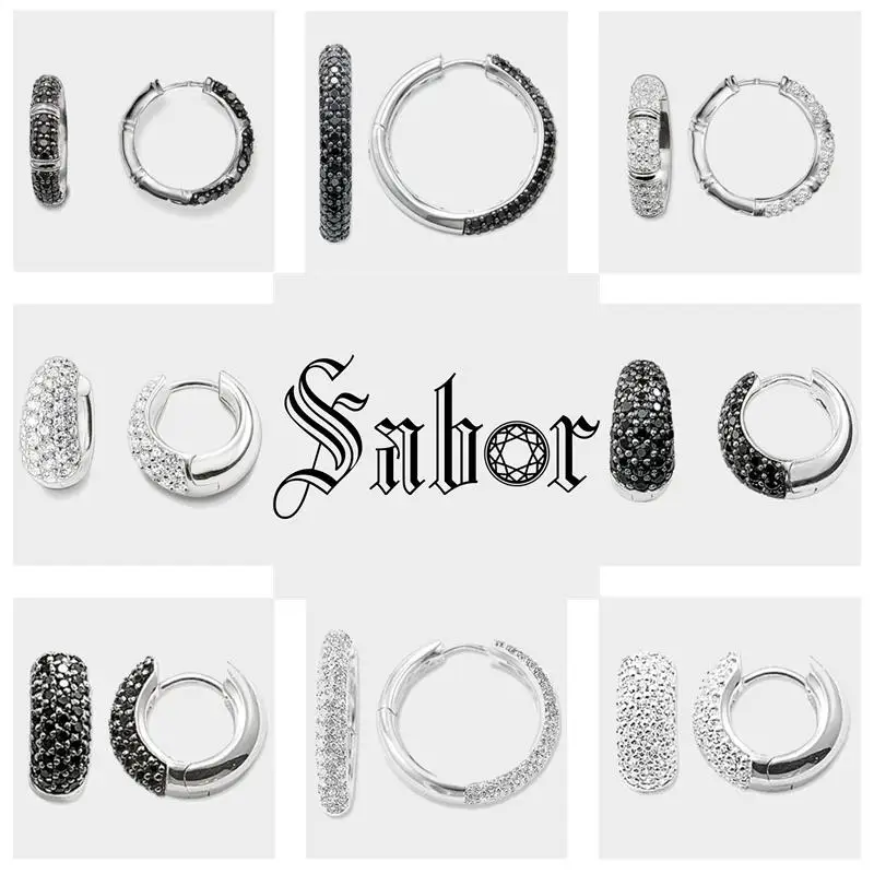 Креольские черно белые Бамбуковые серьги кольца с подвесками в виде капель воды