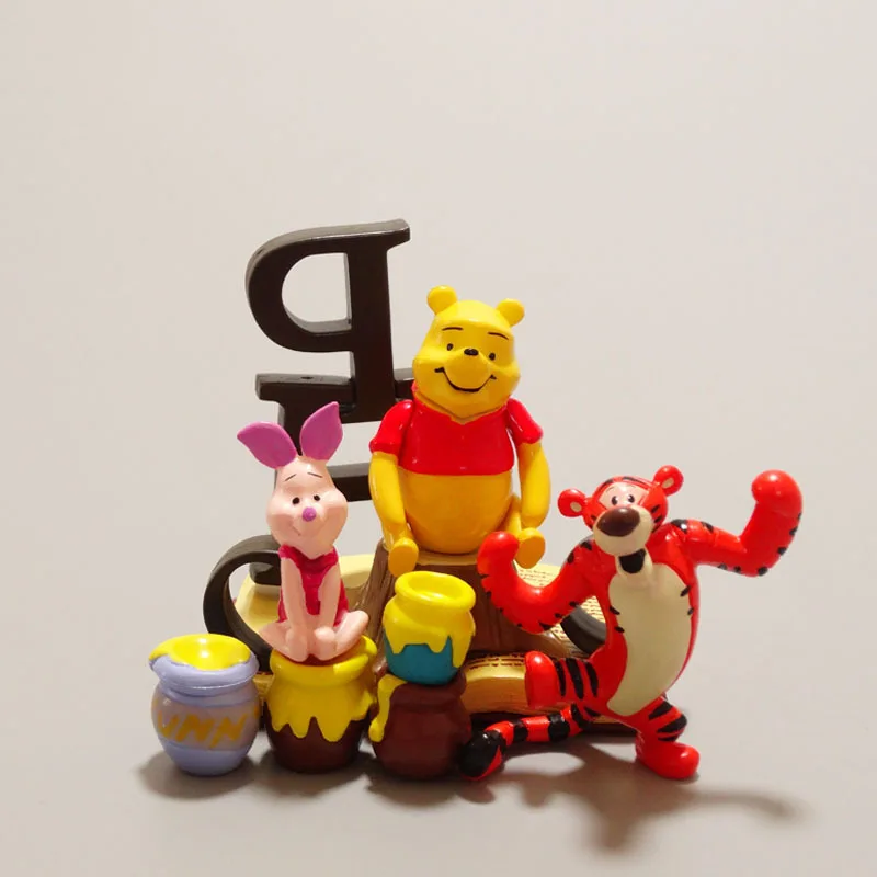 

Disney Winnie the Pooh Tigger Little Donkey Layered Toy Hand-made Decoration Children's Birthday Gift
