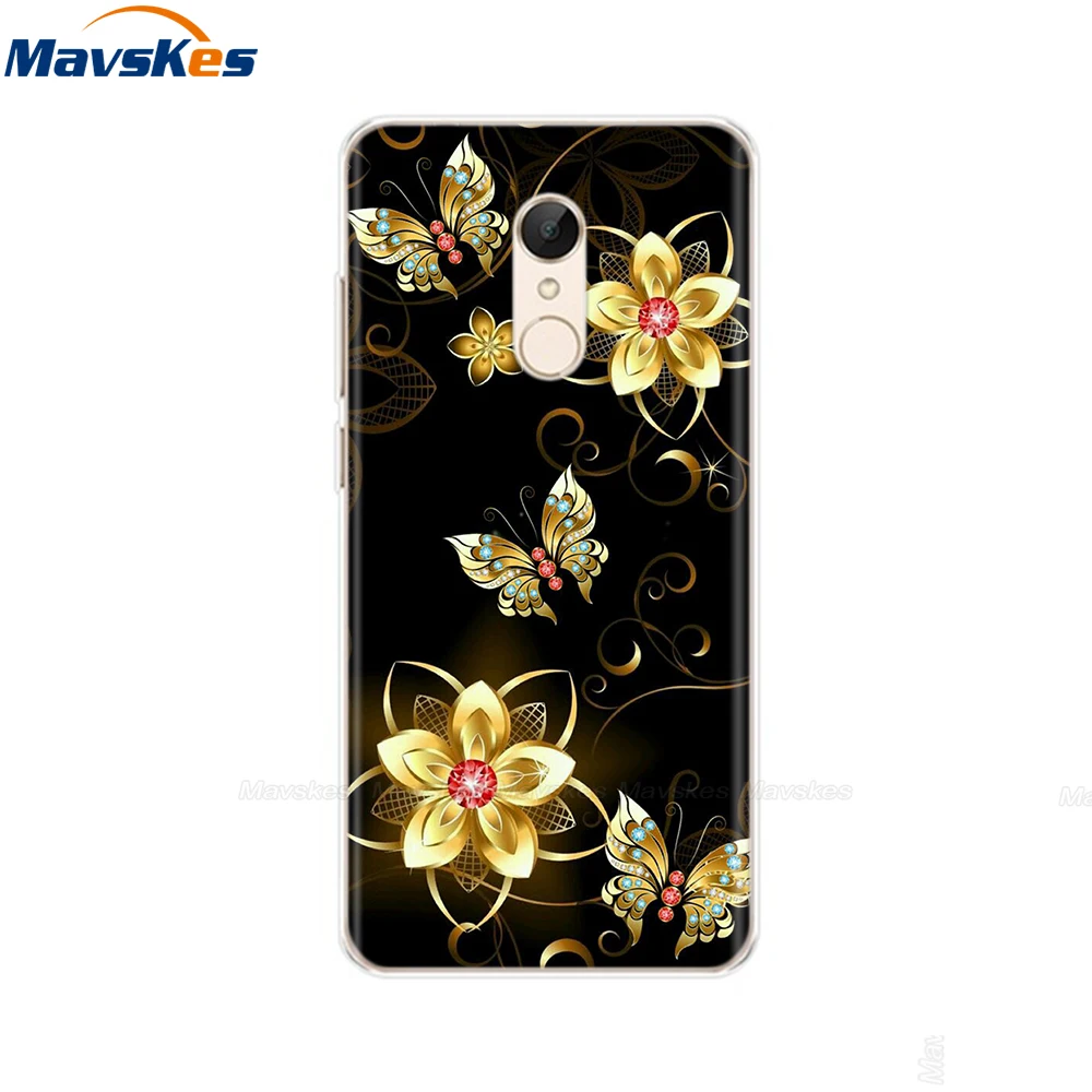 22 Для Xiaomi Redmi 5 чехол на телефон чехол Redmi 5 Plus силиконовый чехол для Funda xiomi Xiaomi Redmi 5 plus 5 Capas Redmi5 чехол бампер - Цвет: 22