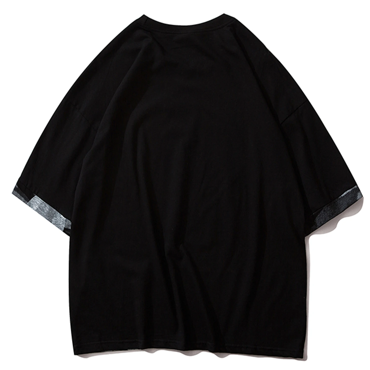 Хип Хоп Футболка с принтом планеты Мужская свободная футболка лето 2020 Harajuku