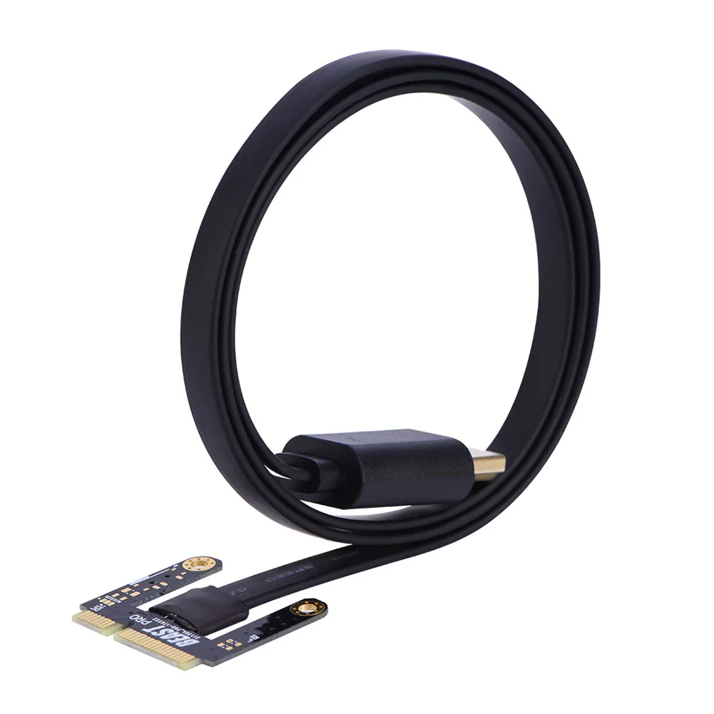 Разъем Черный V8.0 офисный HDMI к Mini Pci E EXP GDC прочный легкий кабель высокой