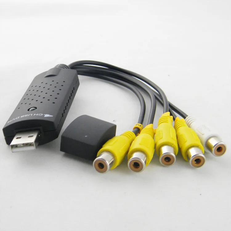 HBUDS 4 канала карта адаптера записи USB 2 0 DVR Видео Аудио CCTV безопасности Камера |