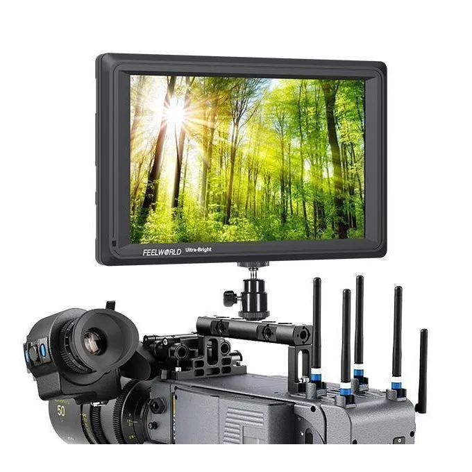 Feelworld FW279S 7 ''ips 2200nit дневной свет просмотра 3G-SDI HDMI Full HD 1920x1200Feild монитор камеры с функцией ложного цвета