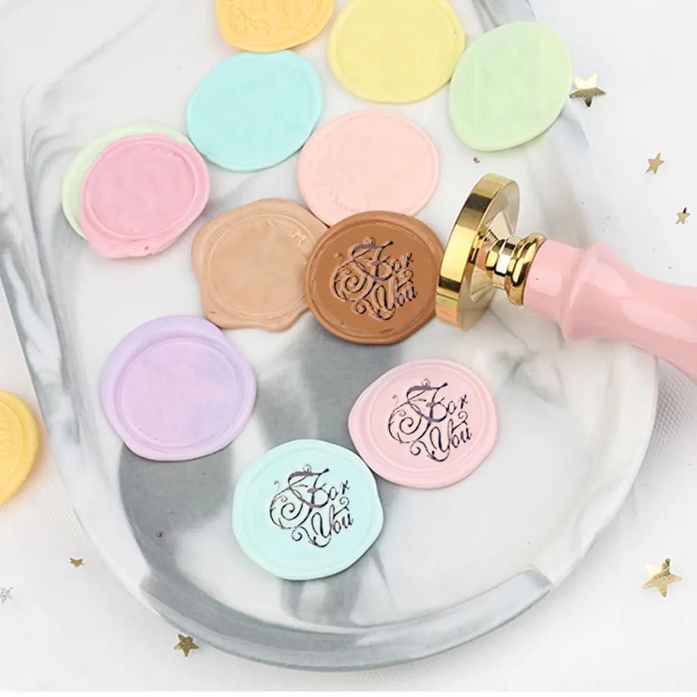 Красочный воск комплект печатей для свадебные конверты подаропосылка упаковка