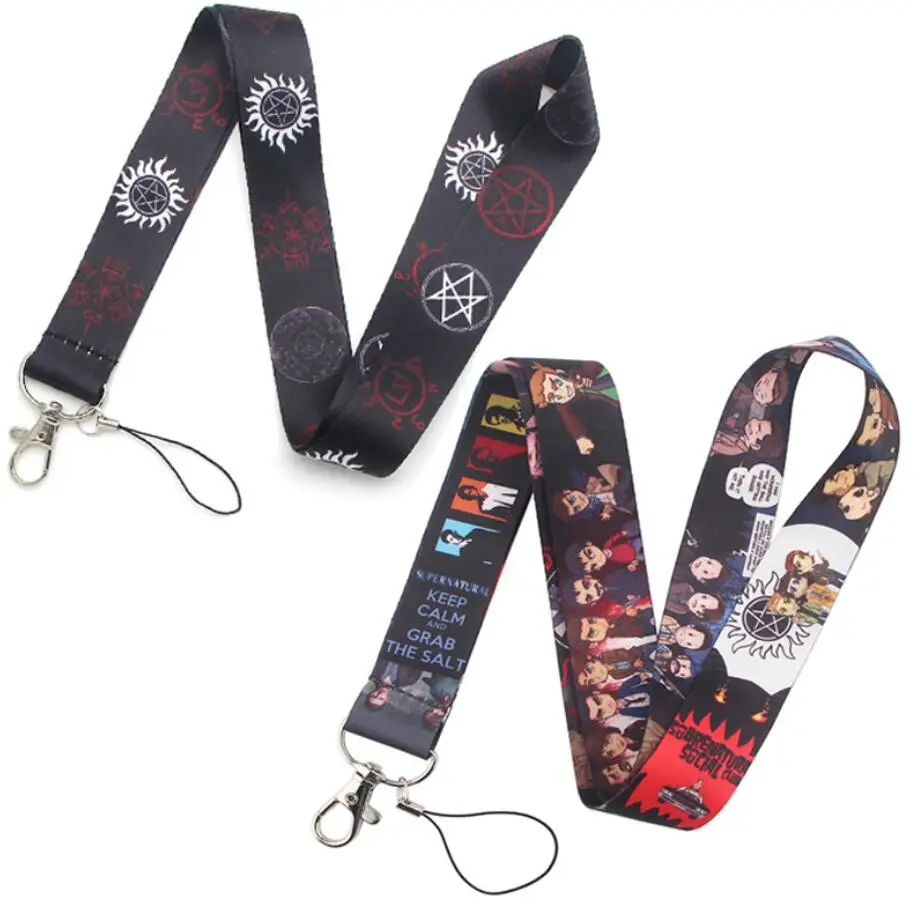 Новинка 2021 Мультяшные сверхнатуральные ключи Lanyard идентификационные