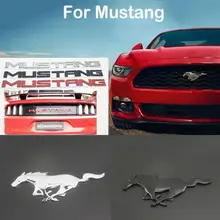 Mustang наклейка с эмблемой для автомобиля GT350 GT500 металлическая