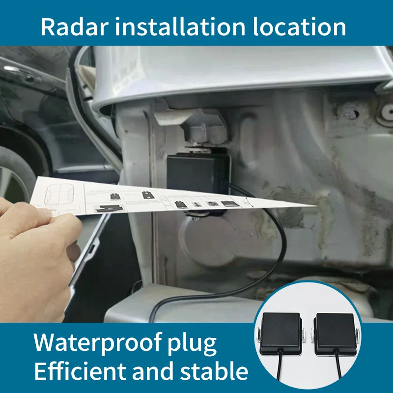 $101.63 Driintel Millimeter Wave Radar blind spot detection system BSD BSA BSM Microwave Blind Spot Monitoring Change Lane Aided Parking