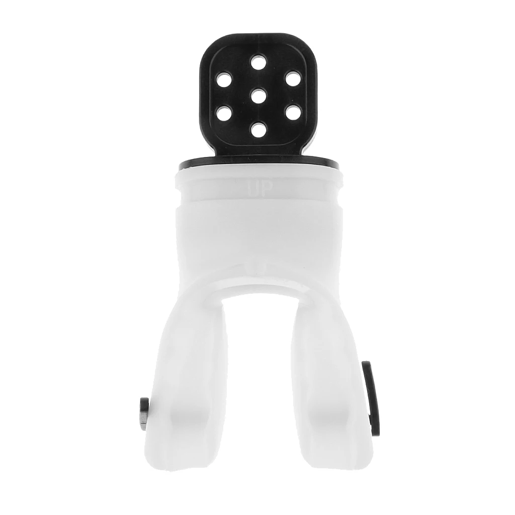 

1PC Snorkel Bite Comfort Silicone Scuba Diving Snorkelling Moldable Bite Mouthpiece Regulator Accessories with Tie Wrap Gear