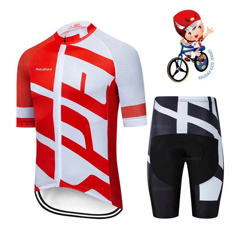 

2022new Kids Cycling Jersey Wear Short Sleeves Cycling Set Children Bike Clothing Ropa Ciclismo Boy Cycling Clothing Sports Suit