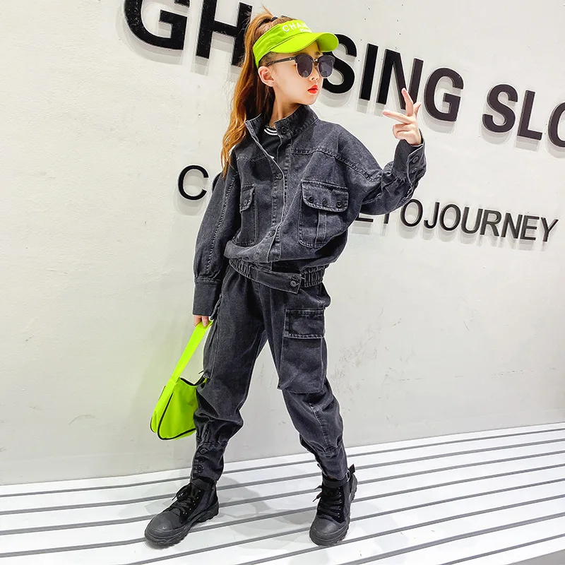 Костюм спортивный в ковбойском стиле для девочек кофта с длинным рукавом и штаны