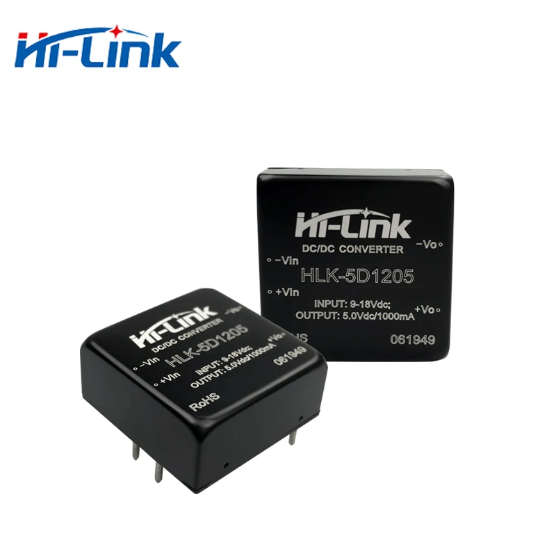 Бесплатная доставка 2 шт./лот 9-18 в Вход 5 Вт 1 а понижающий изолированный модуль