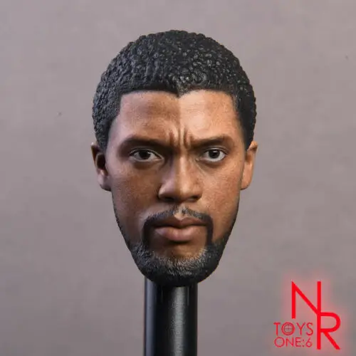 NRTOYS 1/6 солдат Черная пантера 2,0 голова Sculpt Chadwick Boseman F 12 ''фигурка тела Коллекционные Подарочные модельные игрушки
