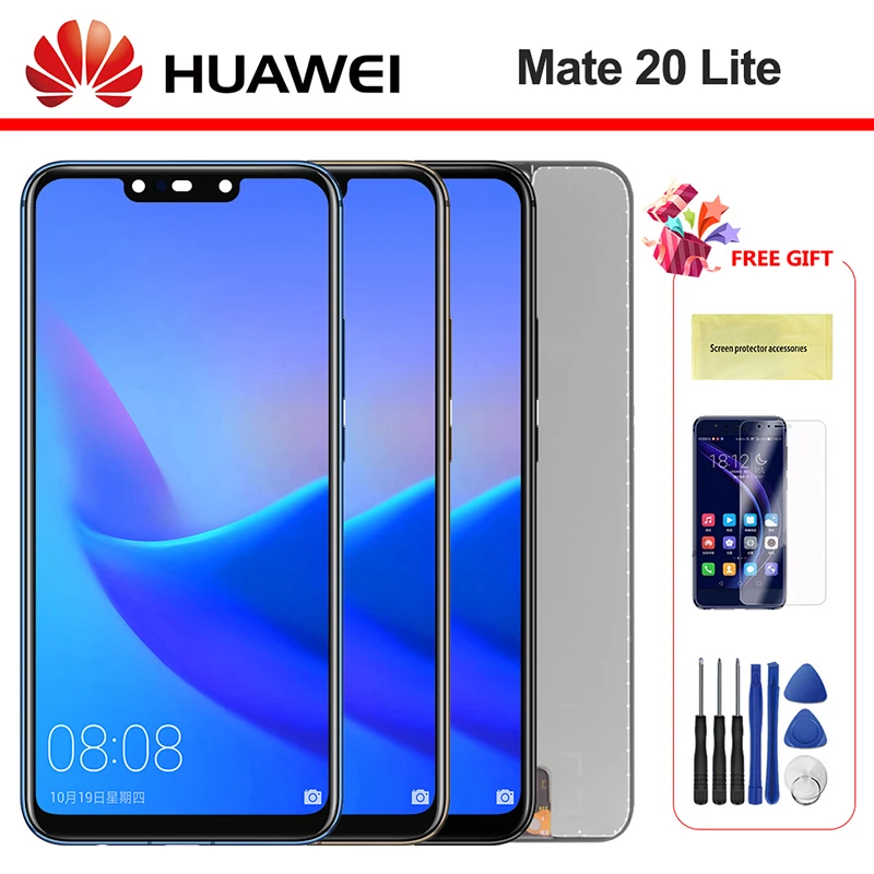 Тестовый дисплей mate 20 Lite lcd с рамкой дисплей сенсорный экран дигитайзер для huawei mate 20 Lite SNE LX1 LX2 LX3 экран