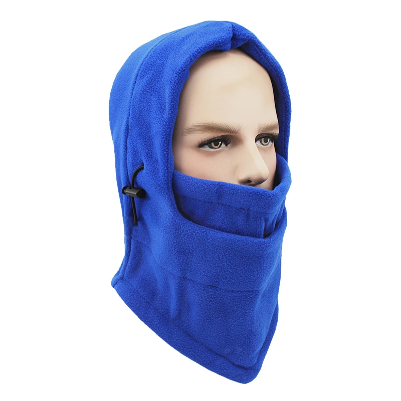 JLETOLI Открытый Осень Зима ветрозащитный флис теплый Facemask лыжный головной убор с капюшоном шапка Велоспорт езда обучение маска